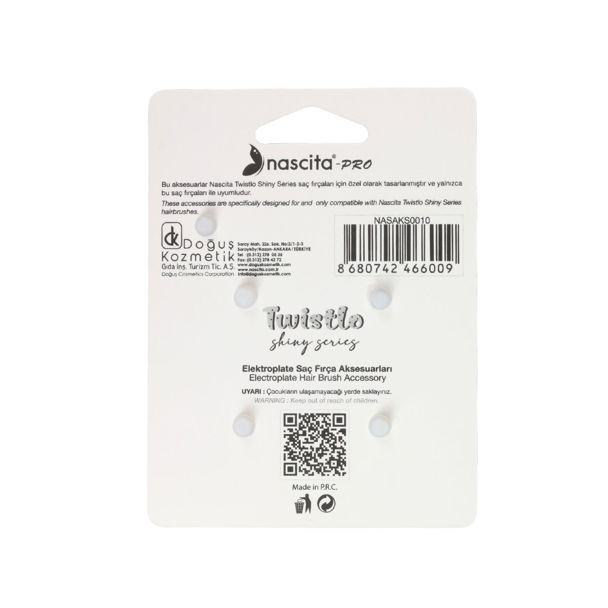 Twistlo Shiny Series Saç Fırça Aksesuarı