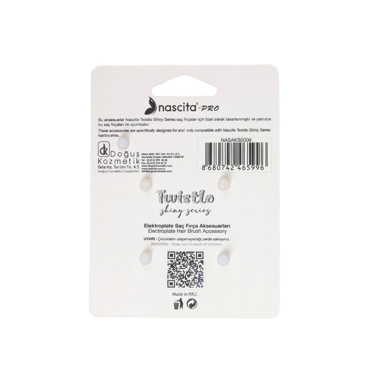 Twistlo Shiny Series Saç Fırça Aksesuarı