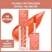 Maybelline New York Sunkisser Hazy Matte Likit Allık  - 34 Peachy Quench